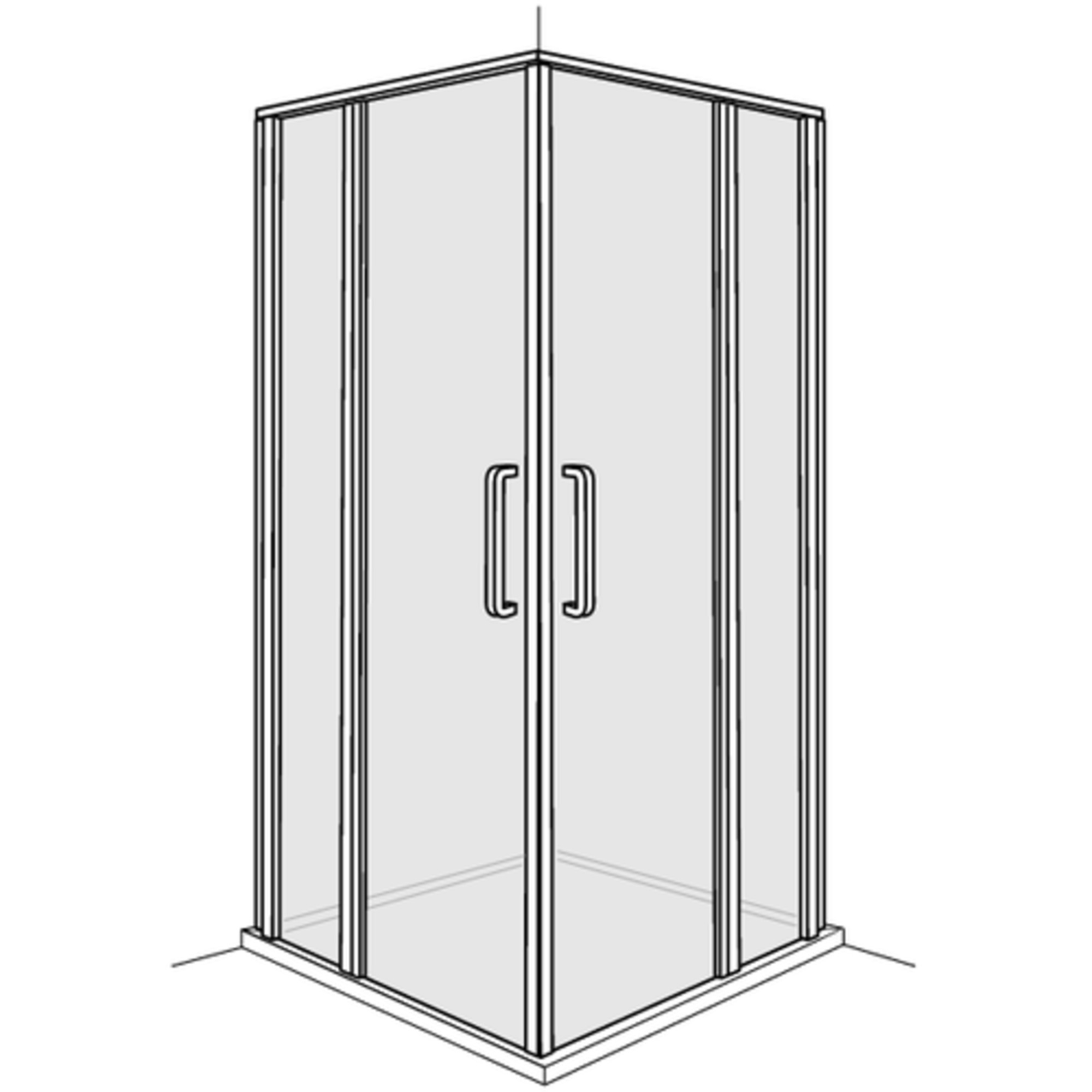 339.423020 Bella Vita Nova Collection душевая кабина Duscholux BellaVITA Nova 45796 - Вид №2