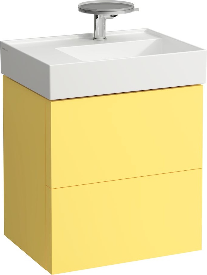 H8103350201121 Раковина с полочкой слева, со специальным скрытым сливом LAUFEN PRO - Вид №5