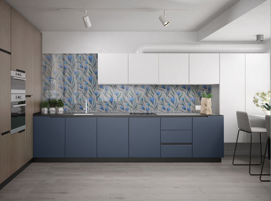 Стеновые панели - Колокольчики LIGRON LIST152 2211 - Вид №3