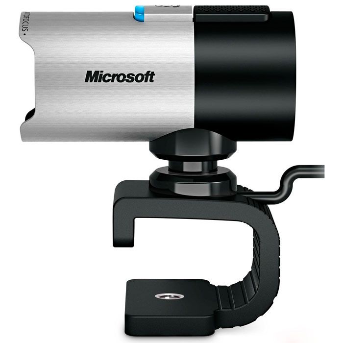 Q2F-00018 webcam lifecam studio usb 2.0, full hd1080 p(1920*1080), 8mpix foto, автофокус, mic, black/silver Microsoft Santreyd  - Вид №2