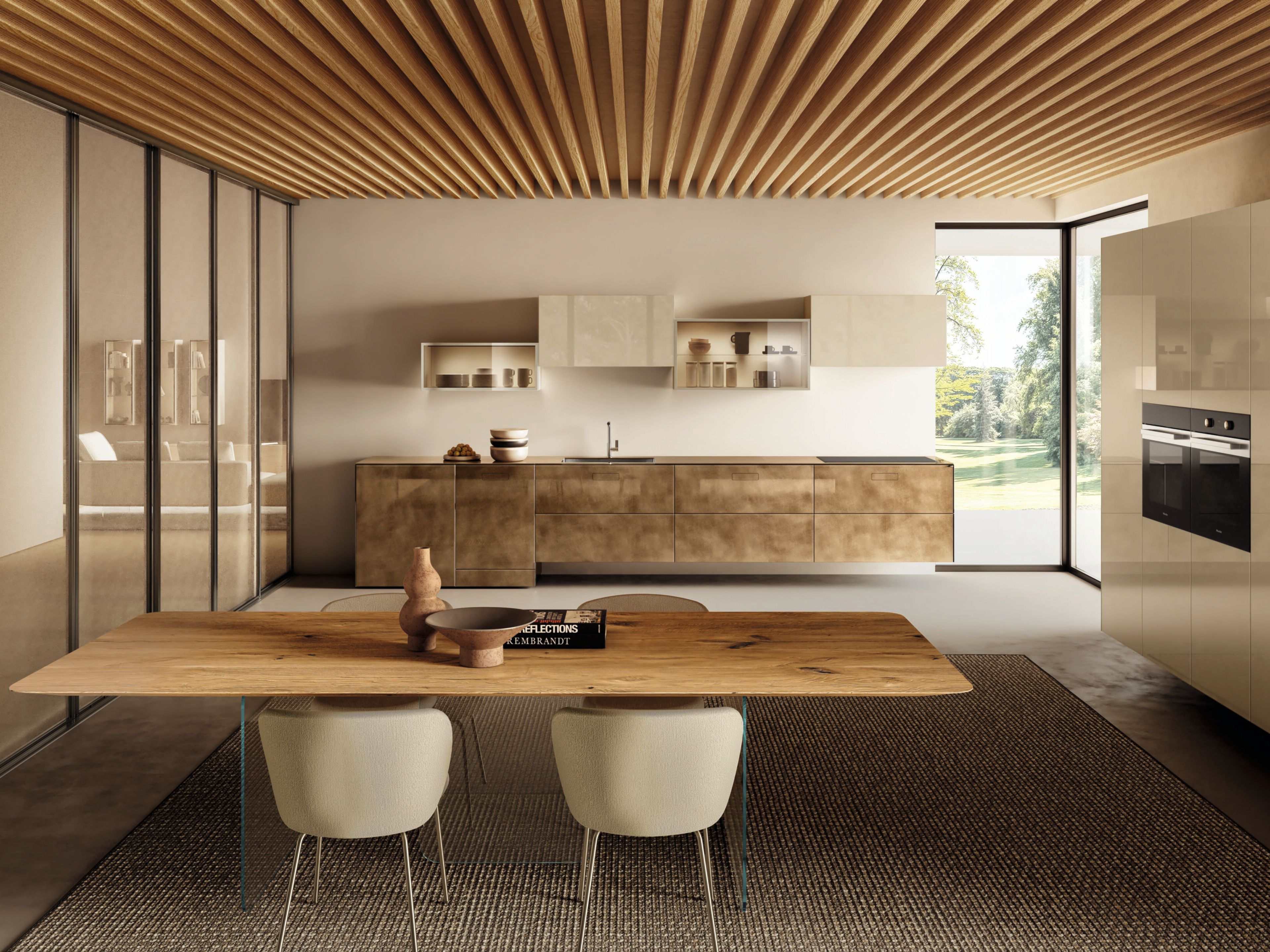 Линейная секционная кухня Lago 36e8 ARCH-00119885