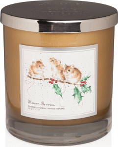 10615178 Royal Worcester Свеча в банке с 2 фитилями Royal Worcester "Забавная фауна"," Мышки" 10см Воск