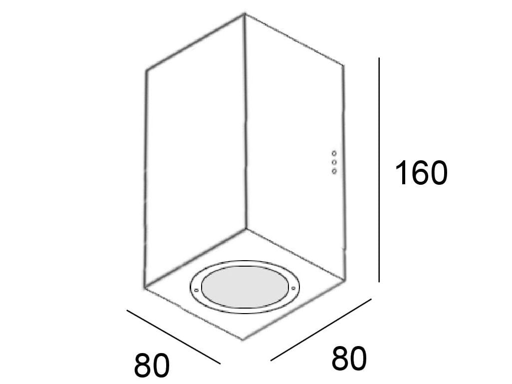 Наружные настенные светильники из анодированного алюминия BEL-LIGHTING ARCH-00006894 - Вид №4