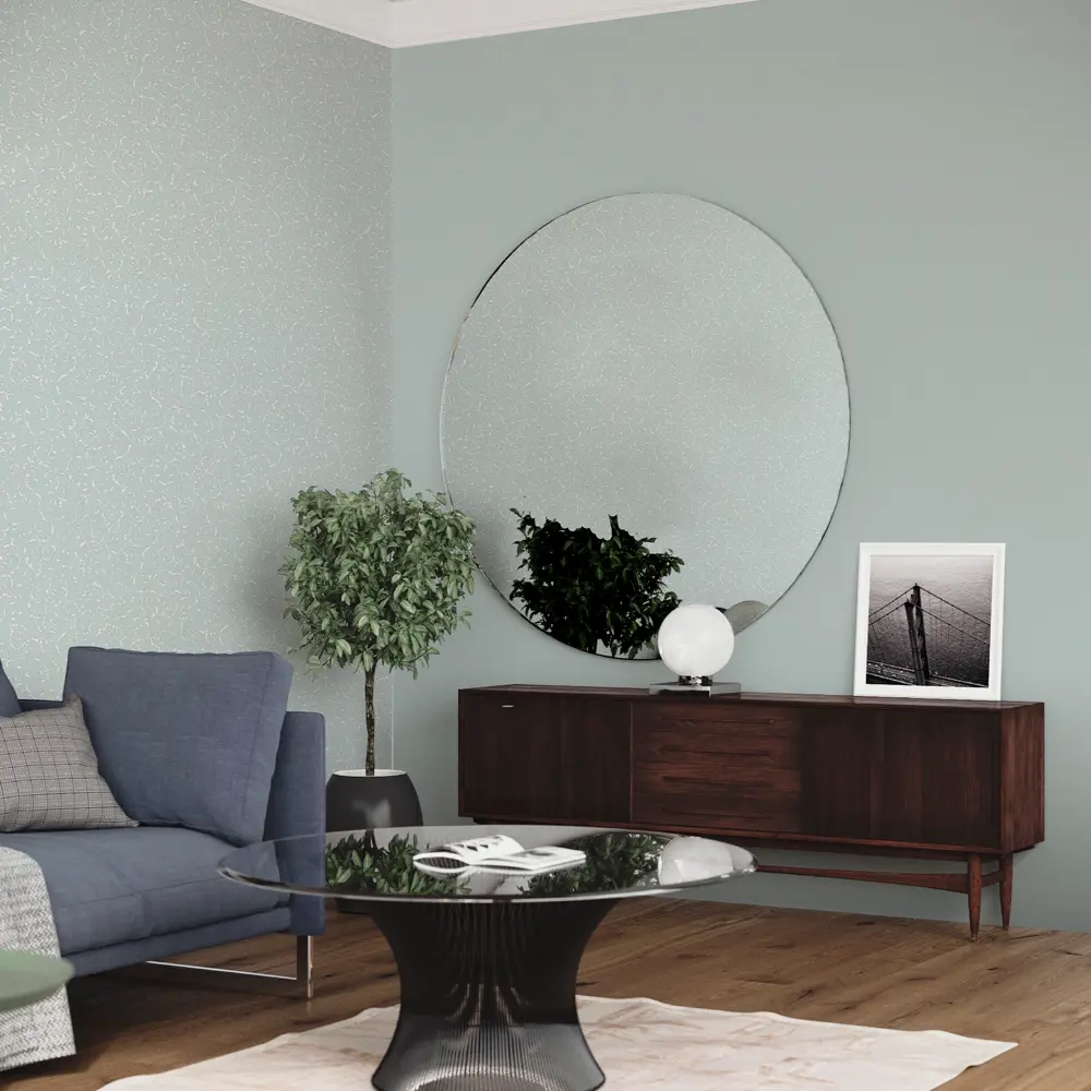 Обои флизелиновые Euro Decor Chloe зелёные 1.06 м 6007-10 83684902 STLM-2188261 Santreyd - Вид №3