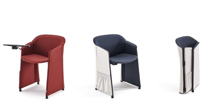 ESTEL GROUP Складное кресло для конференций из ткани sun-id-1474581 - Вид №8