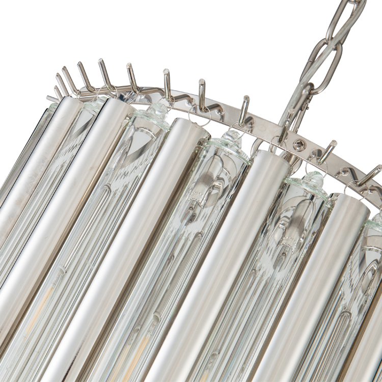 Люстра Gigi 7 nickel от Delight Collection прозрачная/никель KM0931P-7 nickel DELIGHT COLLECTION ДИЗАЙНЕРСКИЕ 247095 Прозрачный;никель  - Вид №3