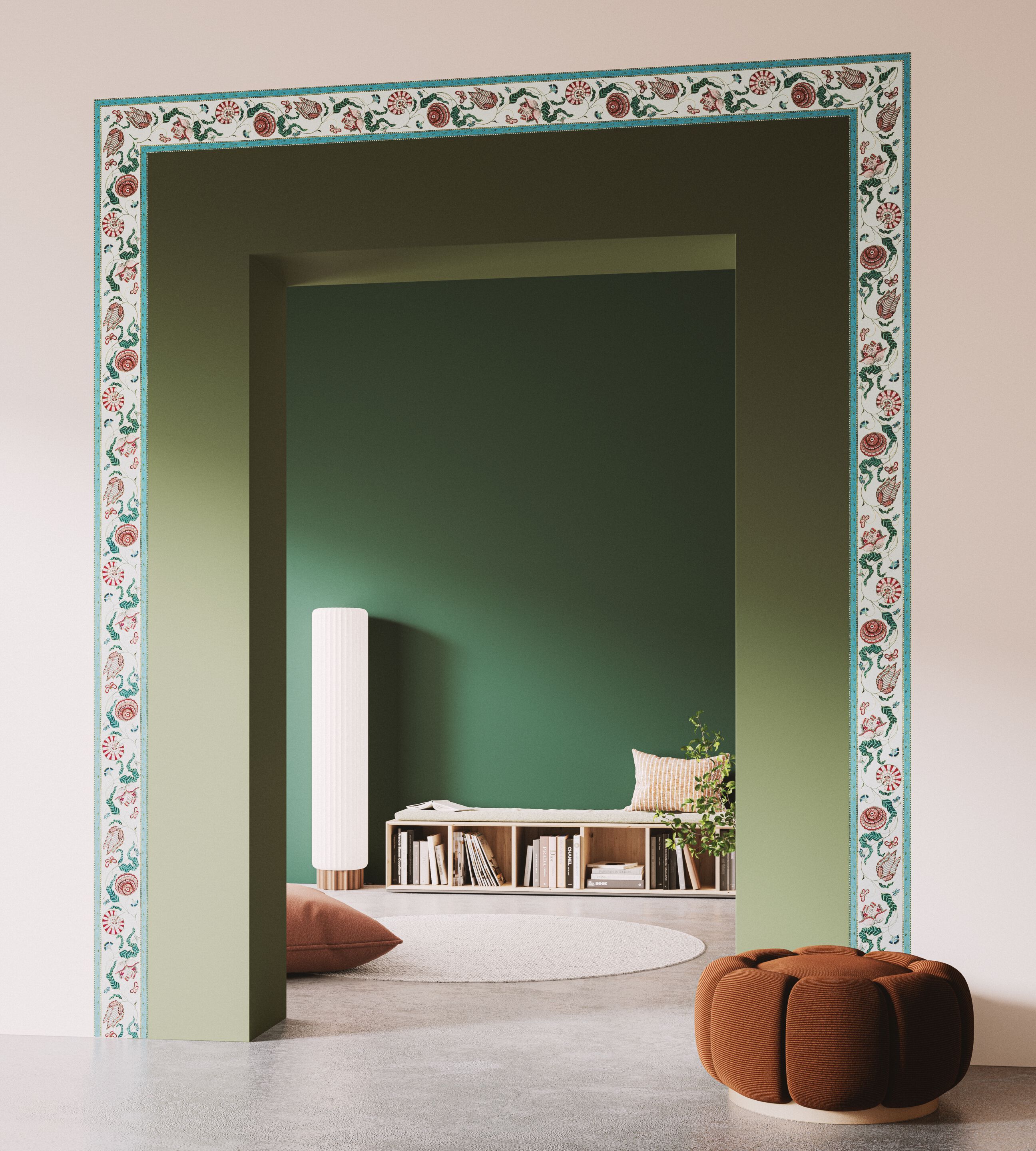 Обои с рисунком Ressource Антуанетта Пуассон ARCH-00046582 - Вид №4