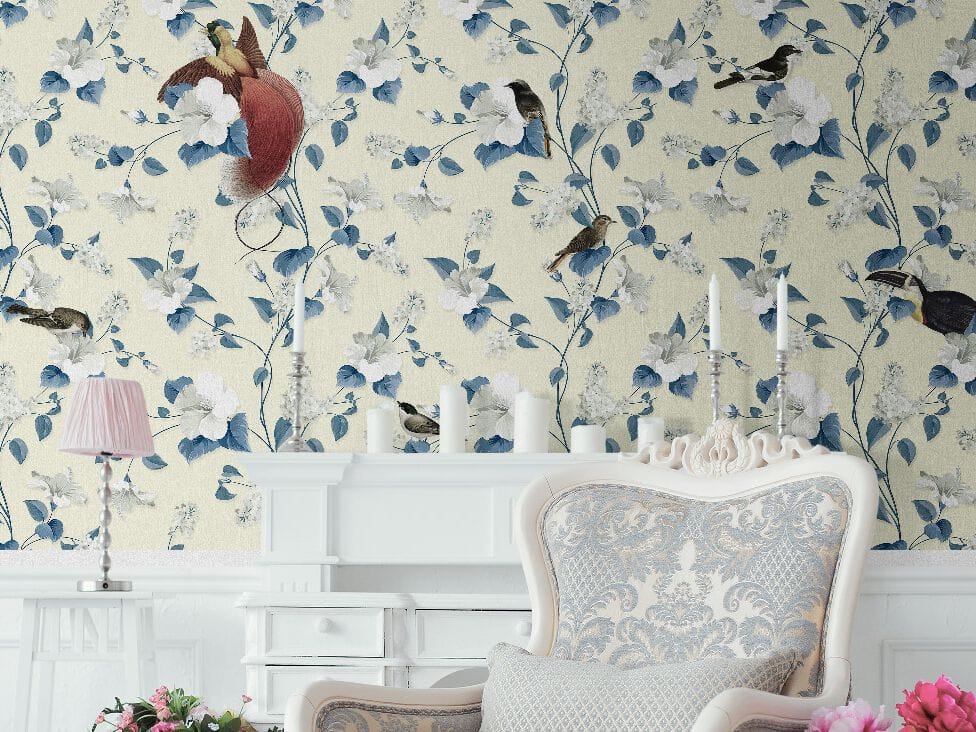 Обои с цветочными мотивами Jannelli&Volpi LILLÀ ARCH-00138520 - Вид №1