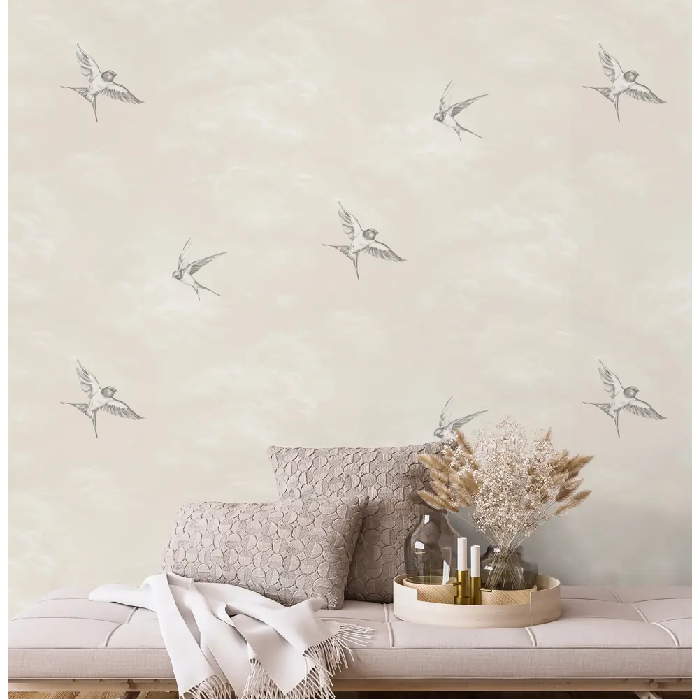 WALLSECRET Liberty - флизелиновые обои с рисунком животных в стиле кантри 89397867 STLM-1563868 - Вид №4