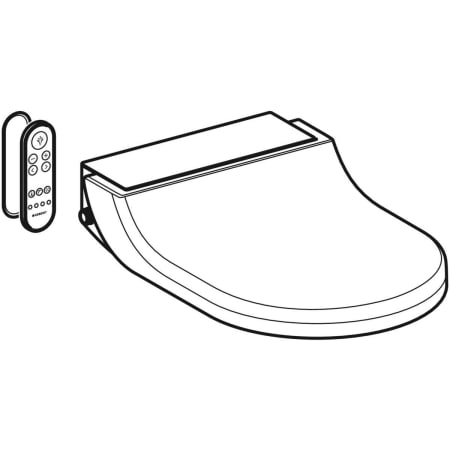 146.274.SI.1 Крышка-биде Geberit AquaClean Tuma Comfort Geberit  - Вид №1