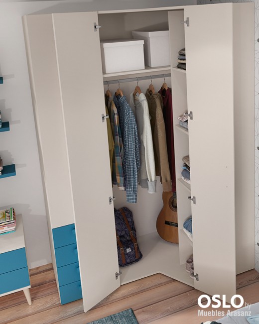 102997 Детская комната с простой кроватью Ambiente 24 Arasanz Oslo Santreyd - Вид №1