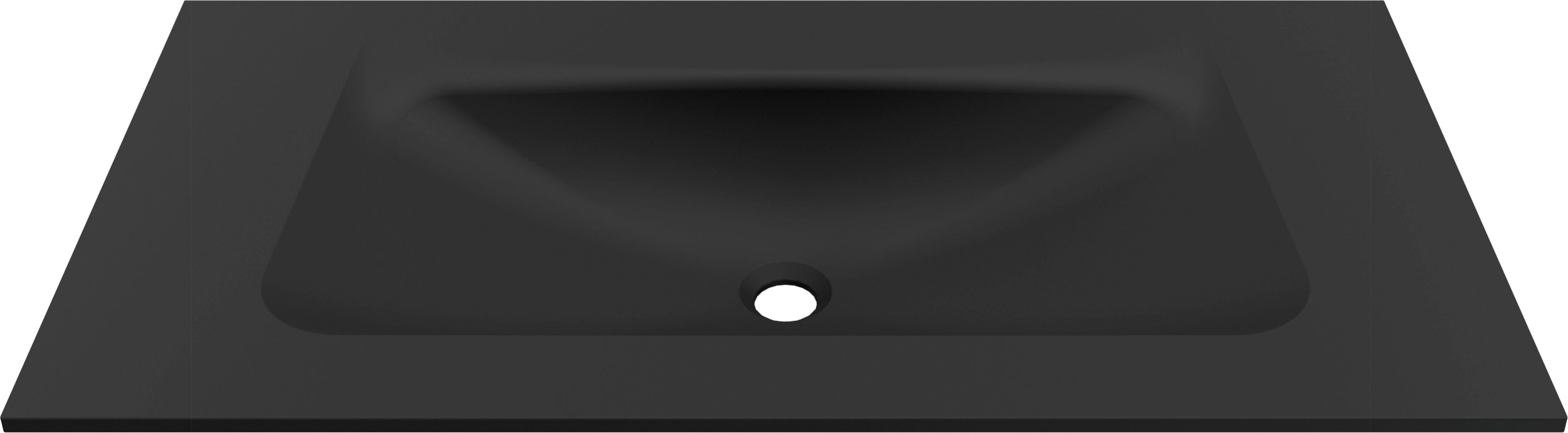 Одинарный прямоугольный умывальник Duratek с столешницей Elleci Bath ARCH-00013223