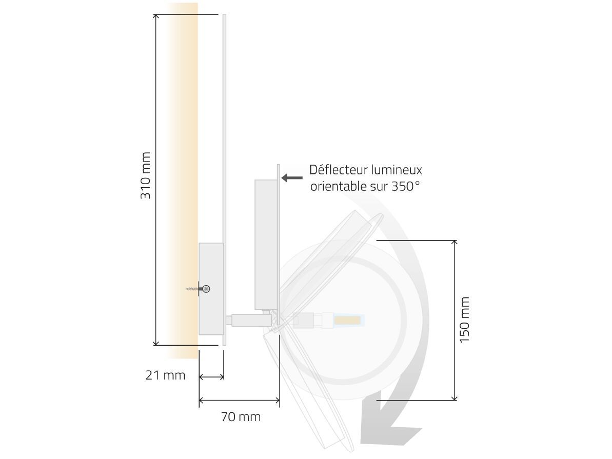 Светодиодные настенные светильники TEKNI-LED Eklipse ARCH-00105270 - Вид №5