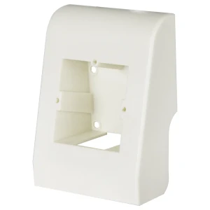 Подрозетник для плинтуса ПВХ 58 мм цвет белый