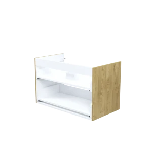 Корпус тумбы подвесной Iddis Lahta LAH80V0i95 50x78.4x43.3 см цвет дуб светлый