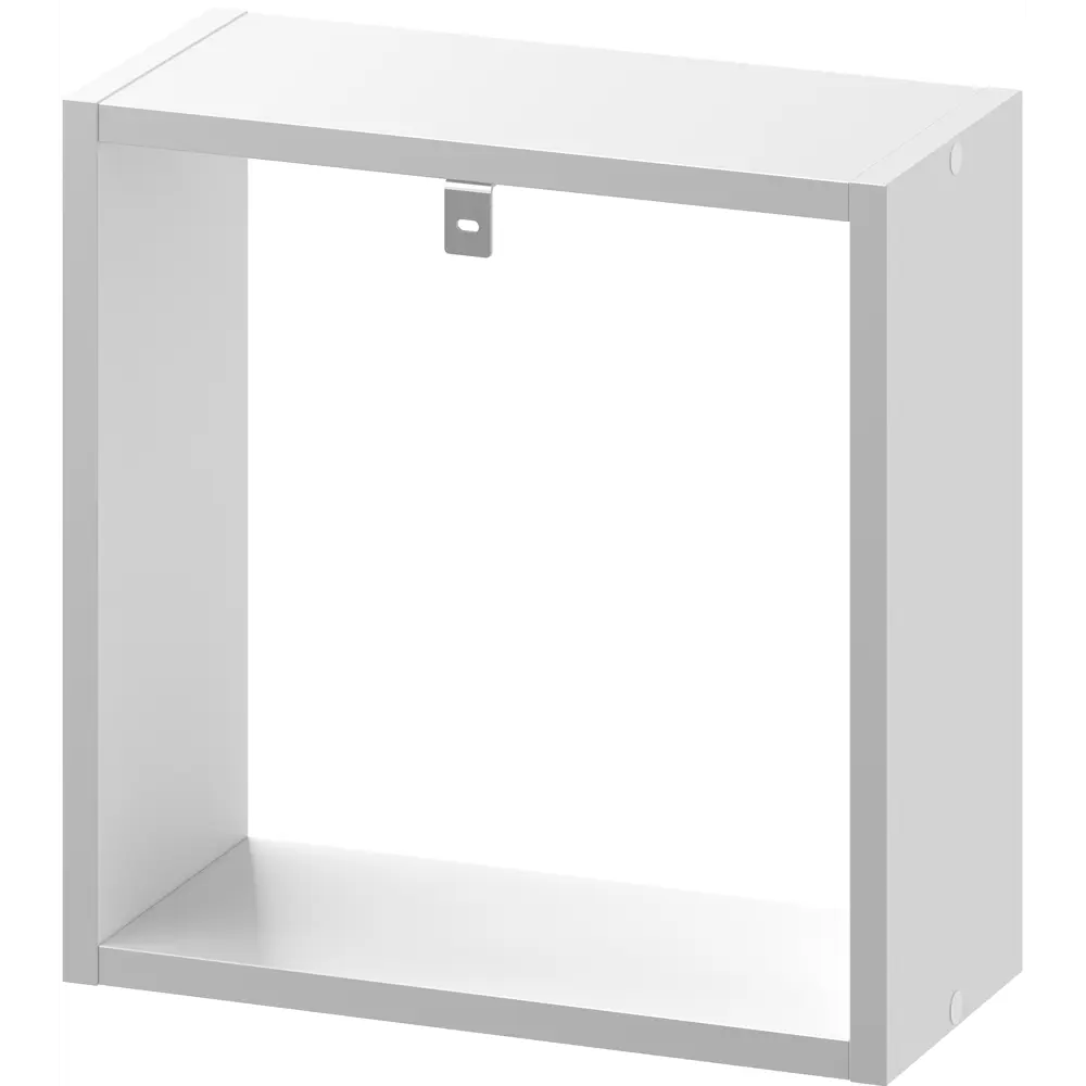 Стеллаж SPACEO KUB 1/2К, 36х36х15,9 см, цвет белый STLM-2009190 - Вид №1