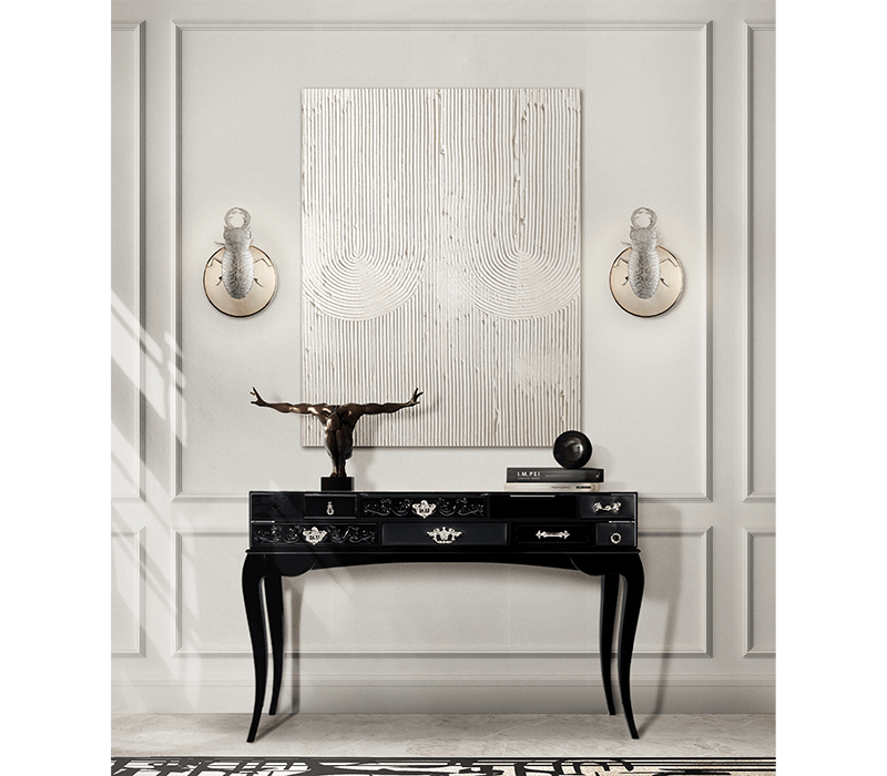 0-197 Филигранный настенный светильник lucanus Boca Do Lobo  - Вид №20