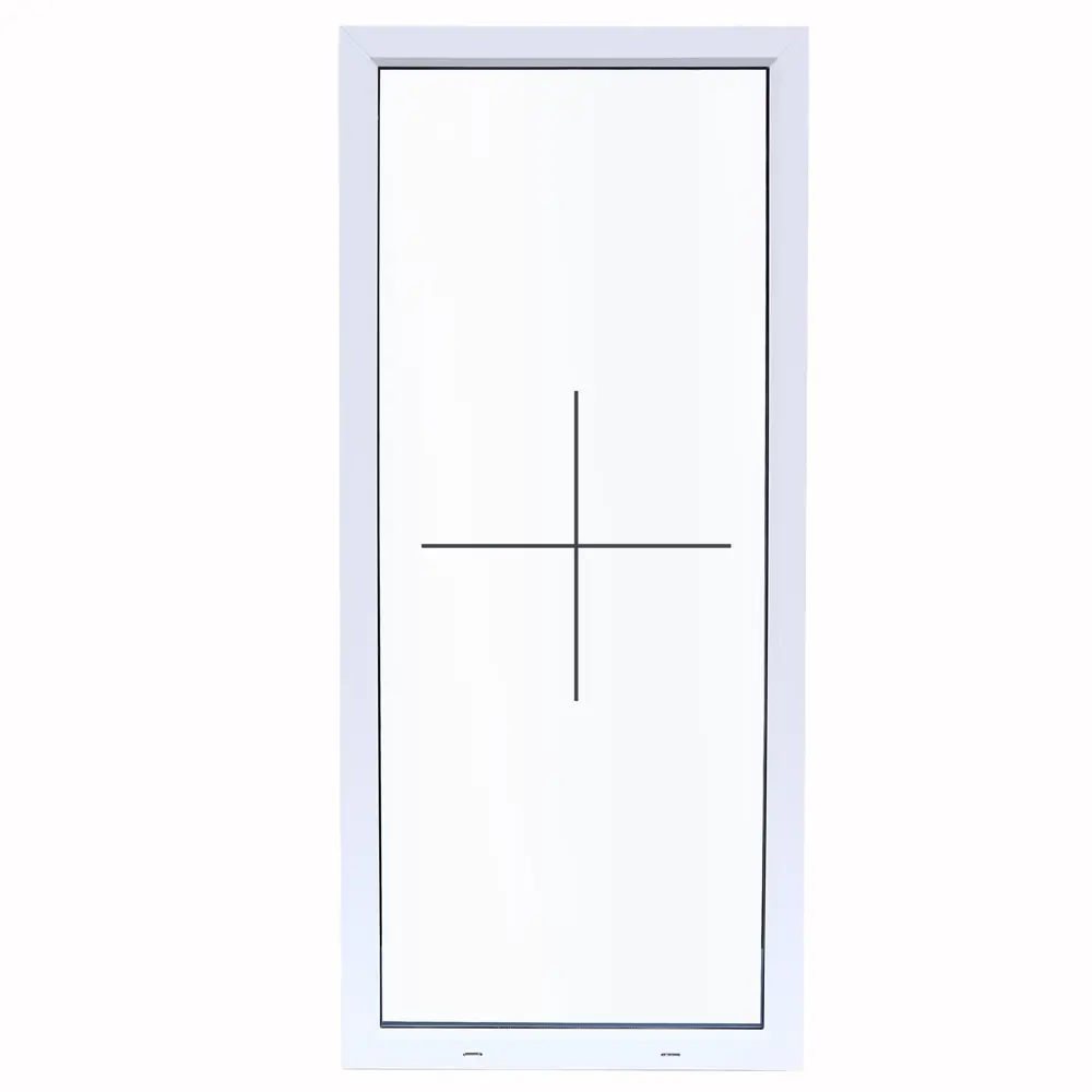 Окно пластиковое ПВХ Deceuninck глухое 1000x600 мм (ВхШ) стекло 4 мм белый/белый STLM-2007017