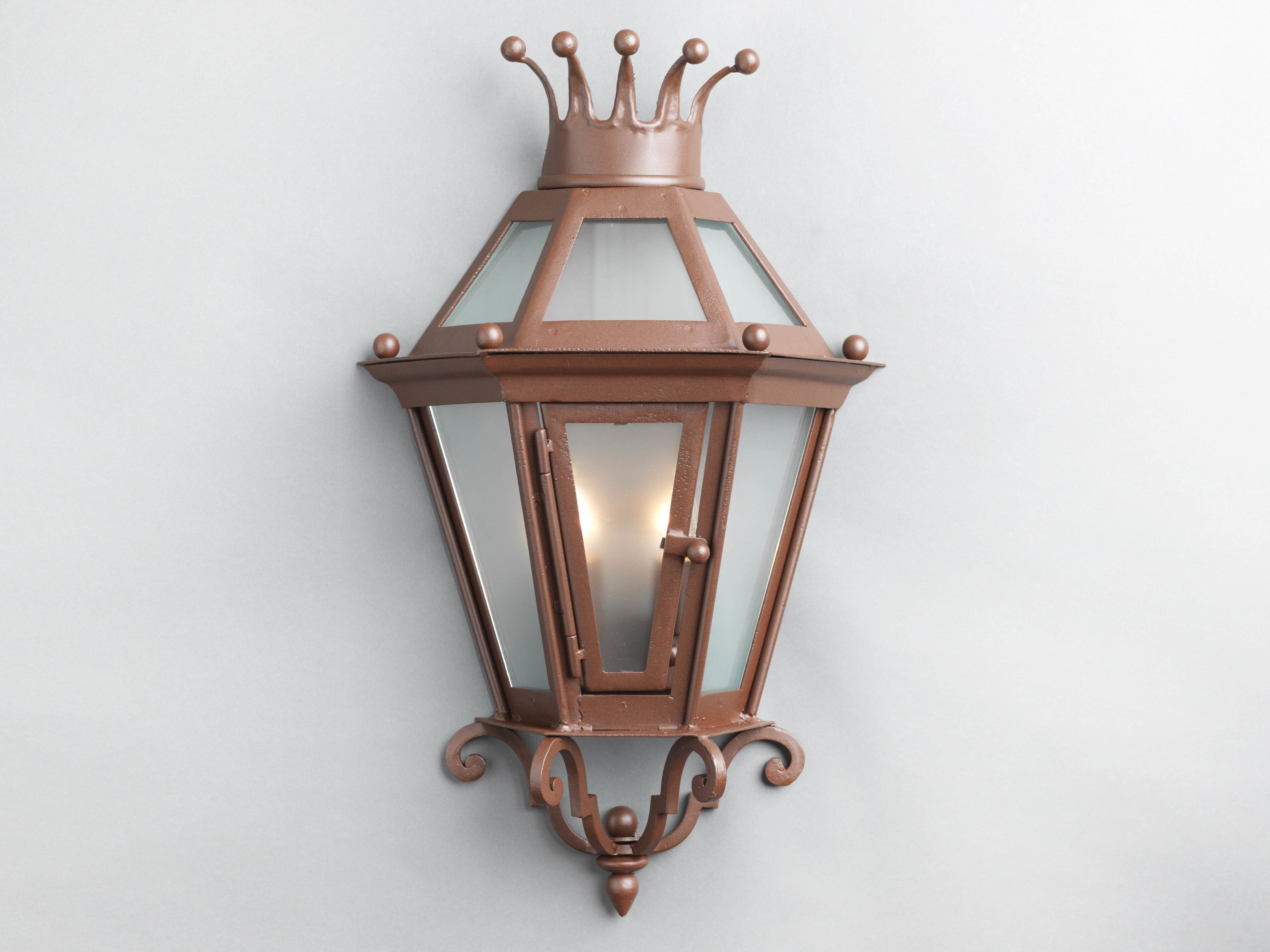 Открытый железный настенный светильник OFFICINACIANI гексагона ARCH-00000085