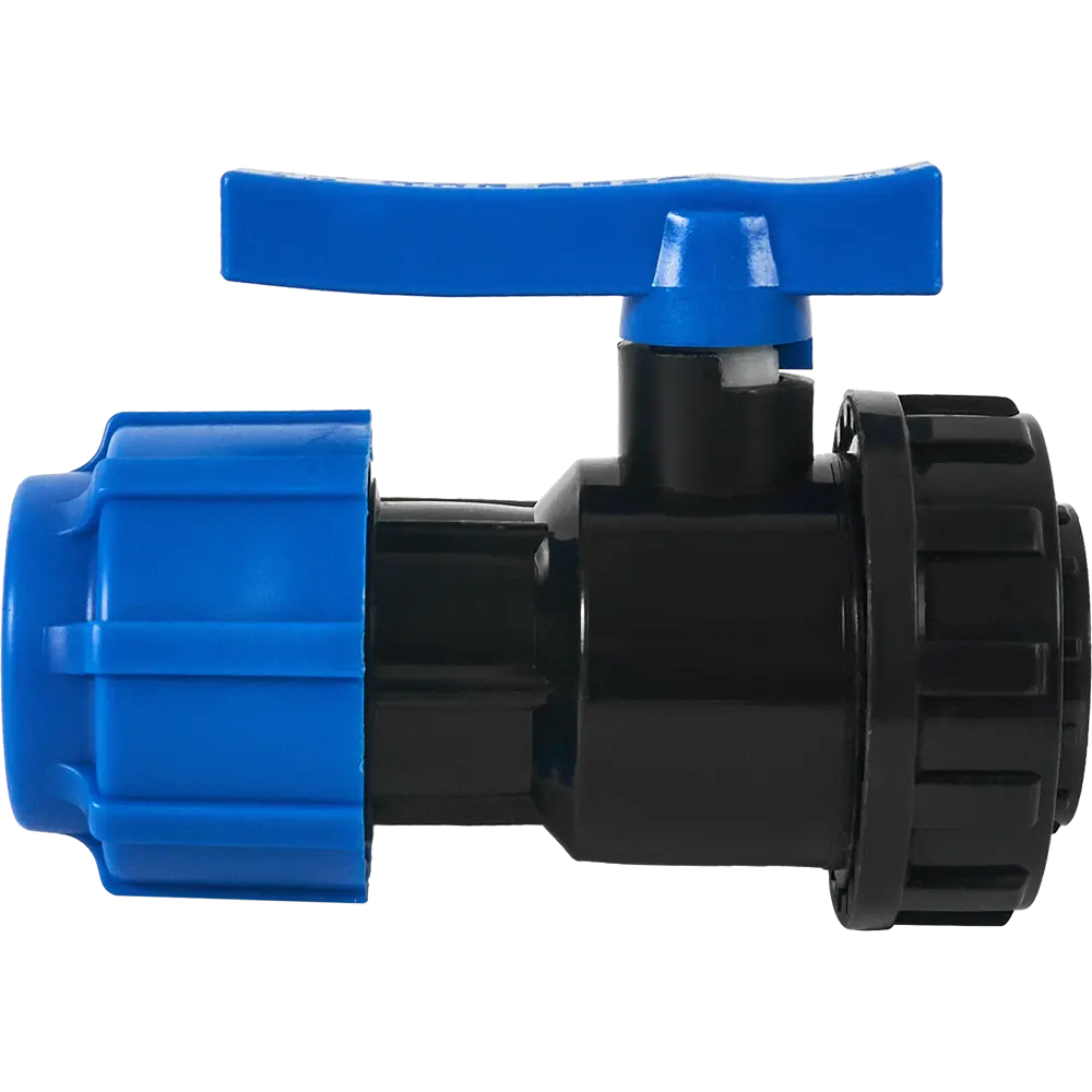 Кран разъемный ПНД Политэк 32x1" для систем водоснабжения 85358399 STLM-0062140 - Вид №1