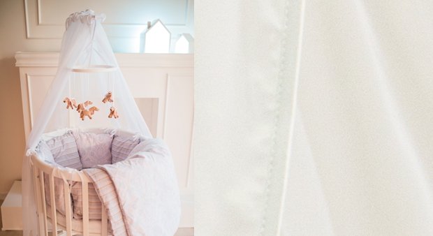 Балдахин для детской кроватки Bed "Белая волна" (вуаль) ELLIPSE ELLIPSE BED 351630 Белый Santreyd  - Вид №2