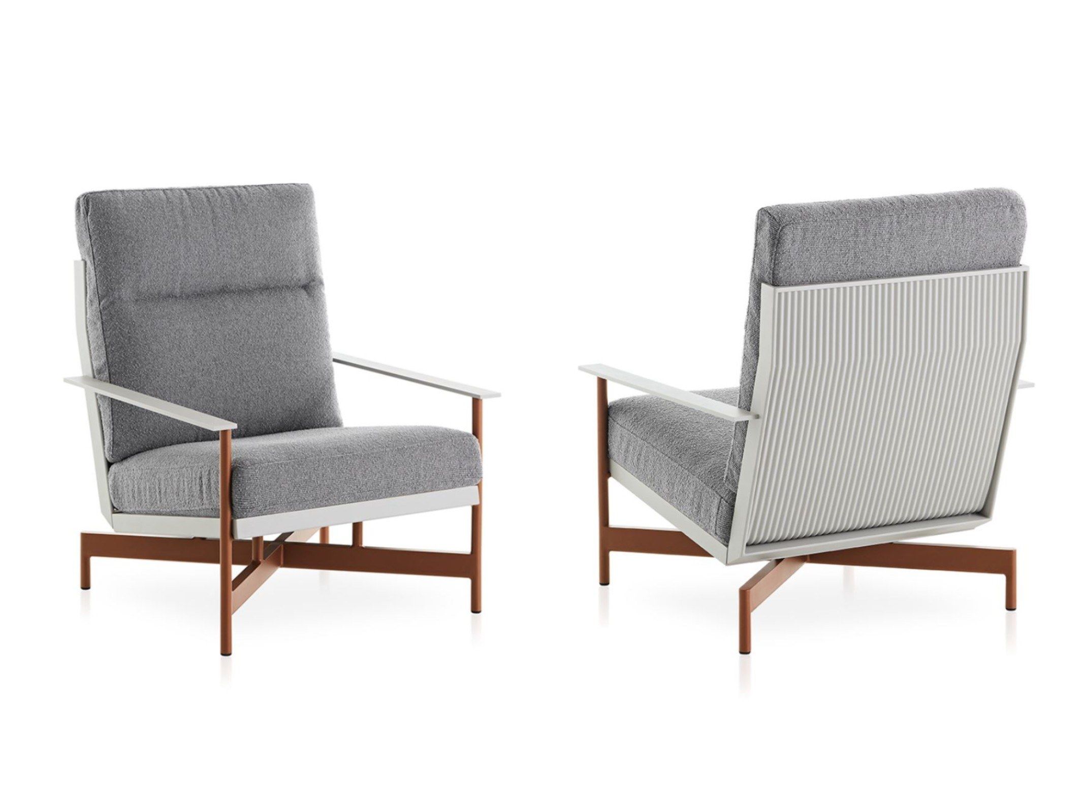 Тканевое садовое кресло с подлокотниками GANDIABLASCO Onde ARCH-00111771 - Вид №17