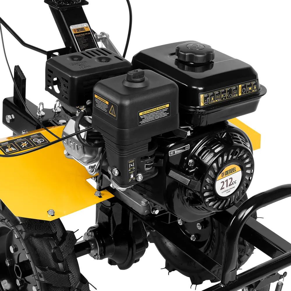 Мотоблок бензиновый Denzel DPT-270X 7 л. с STLM-2147673 - Вид №3