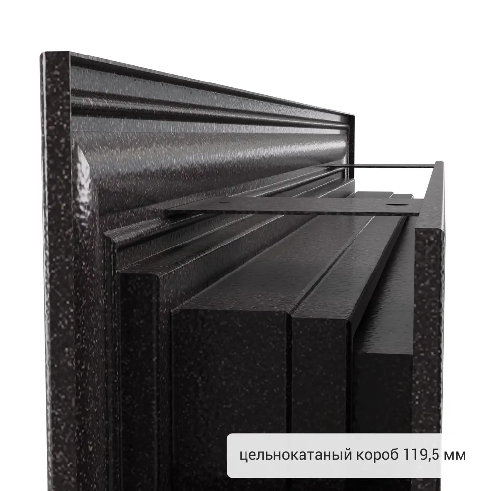 Дверь входная металлическая Страйд Летиция 860 мм правая цвет кремовый TOREX STLM-2141426 - Вид №9