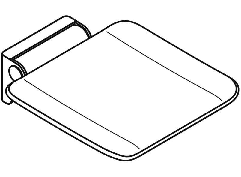 900.51.20060 складное сиденье HEWI System 900 - Вид №8