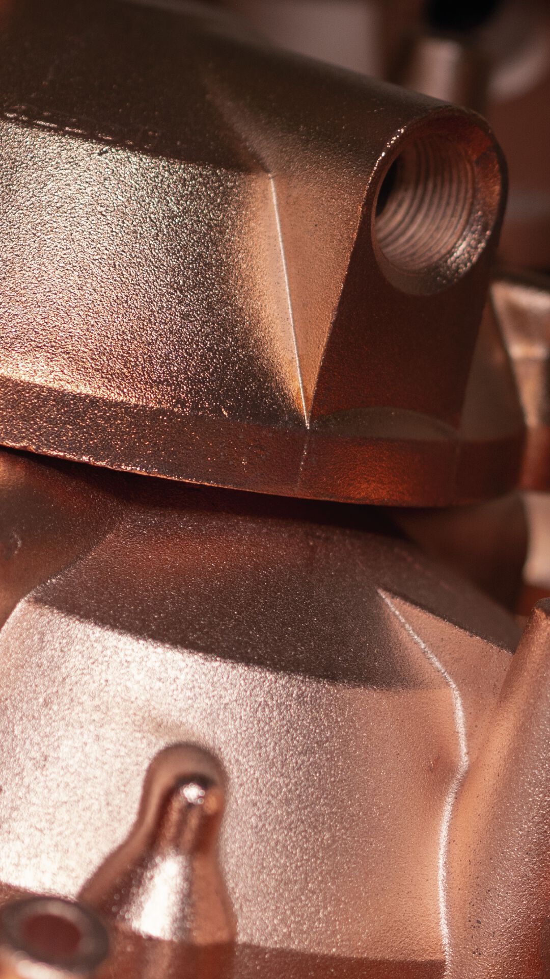 Медный алюминиевый потолочный светильник Genuit медь ARCH-00087814 - Вид №6