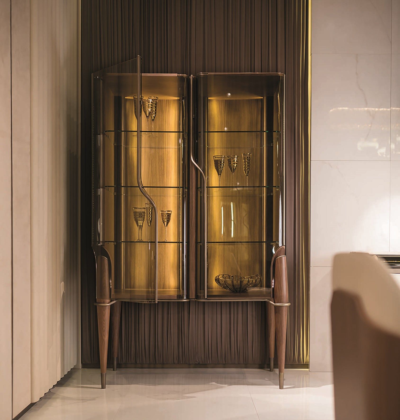 Деревянная витрина Turri Melting Light ARCH-00136693 - Вид №4