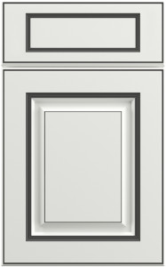 Фасады для кухни Патина Фрезеровка «Этьен+» 101 Белый