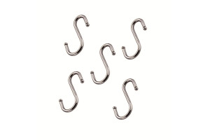 16286994 Набор одинарных крючков из 5 шт S-hooks АЕ-414/5pcs 101073 Delphinium