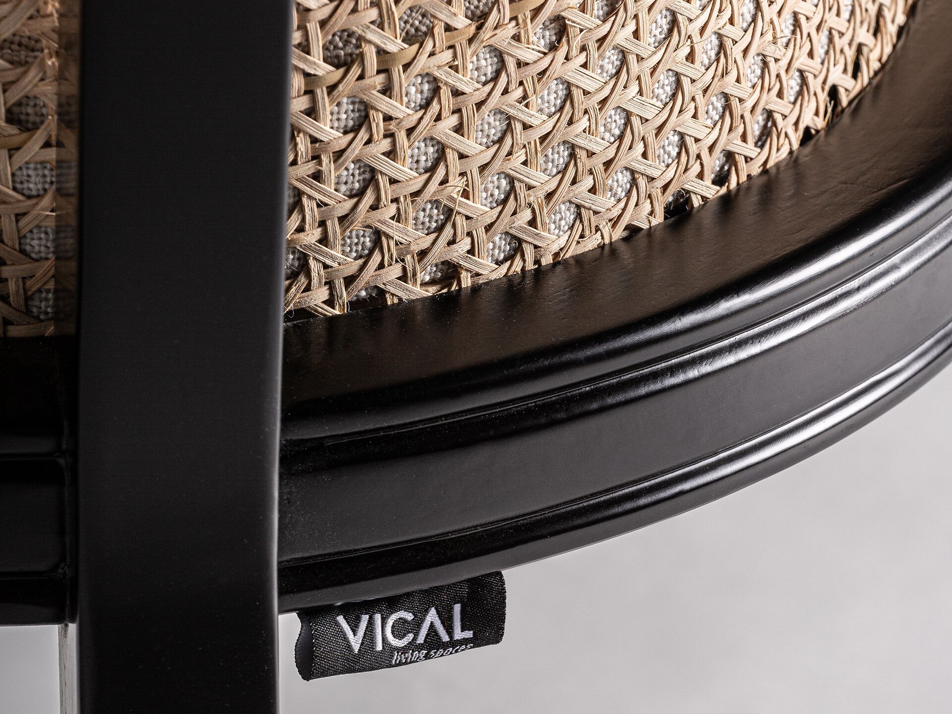 Деревянный стул с мягким сиденьем Vical Home VELBURG ARCH-00013983 - Вид №7