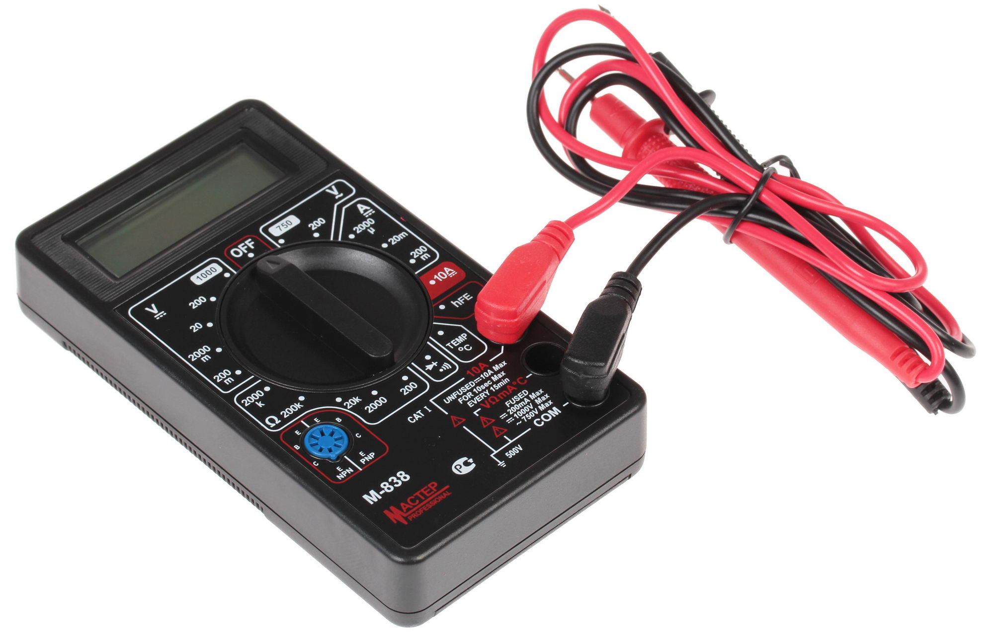 Мультиметр Master Professional M838 1063071 STDN-0133411 - Вид №1