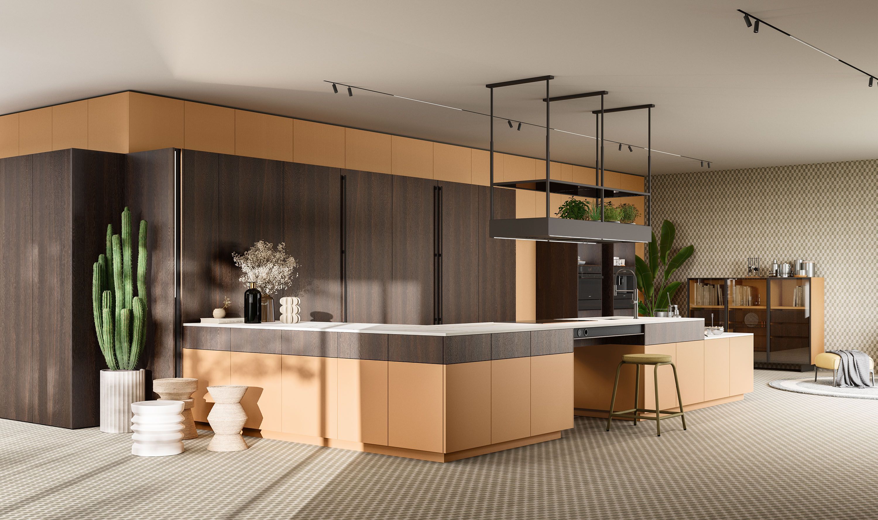 Кухня с островом Copatlife Life Projects ARCH-00063344 - Вид №3