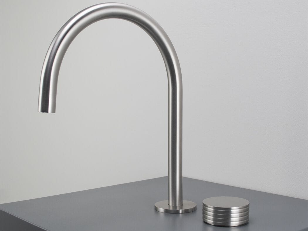 Смеситель для раковины с 2 отверстиями из нержавеющей стали Super Inox OPLUS ARCH-00047611