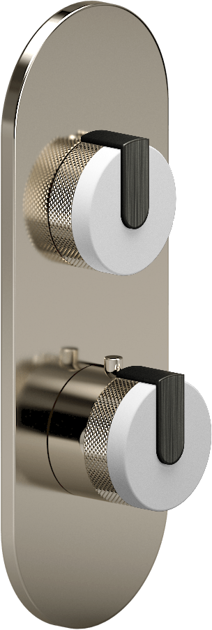 E-8026-R1WTE0-L1BOX-PN-T Планка M-Series с 2 ручками - Внешняя часть GRAFF MOD+