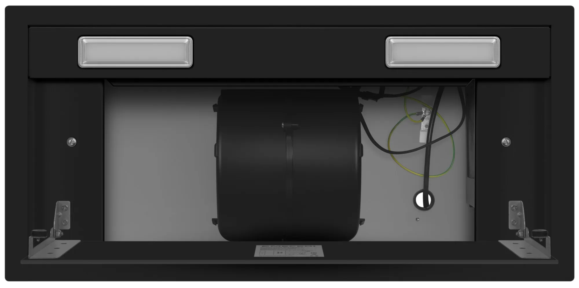 9270643 Вытяжка полновстраиваемая Meferi INBOX60BK COMFORT PLUS черный/черный STDN-0036927 - Вид №7