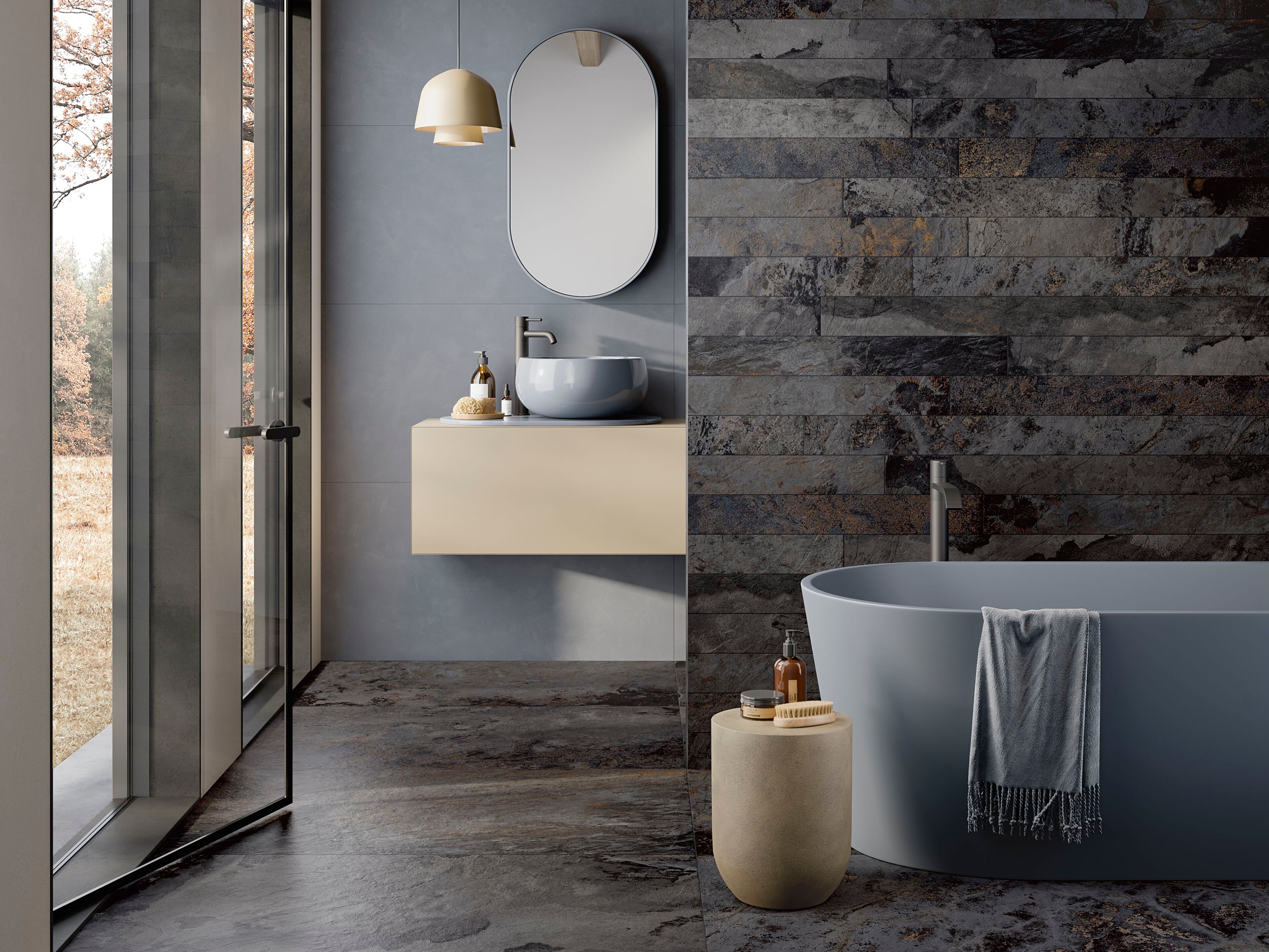 Пол / облицовка керамогранита с эффектом камня CERAMICA SANT'AGOSTINO Metastone ARCH-00073794