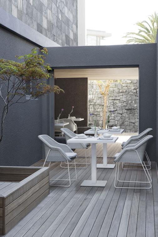 MNST127 Стул белый шнур 2мм белый Manutti Mood - Вид №1