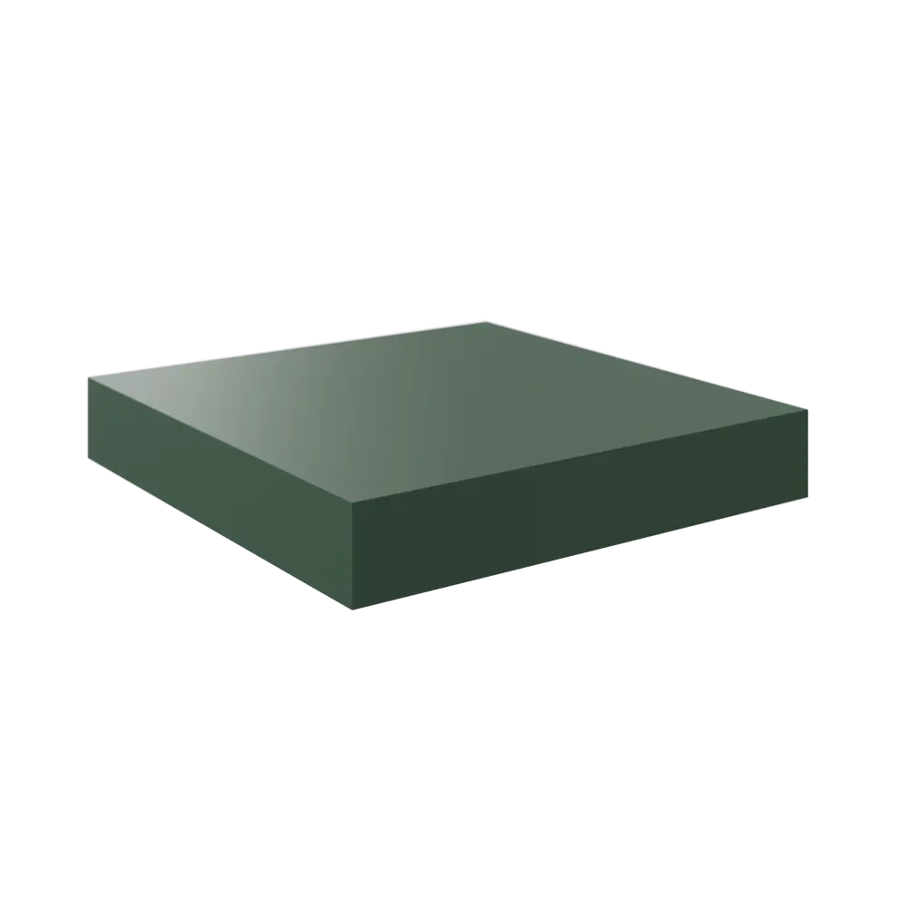 Полка настенная Spaceo Cactus 1 23x23.5 см МДФ цвет кактус 82877501 STLM-2211435  - Вид №1