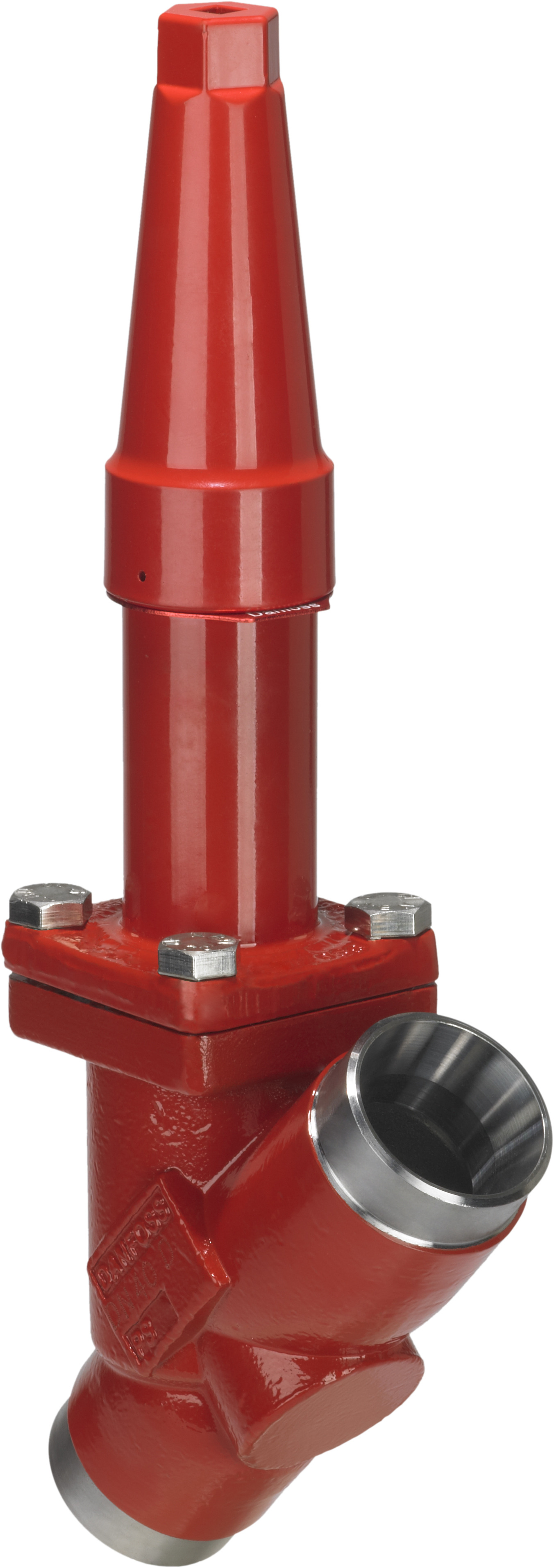 Danfoss SVA-L — запорные клапаны с удлиненным штоком SVA-L 25 A STR H-WHEEL Запорный клапан 148B5470  - Вид №3