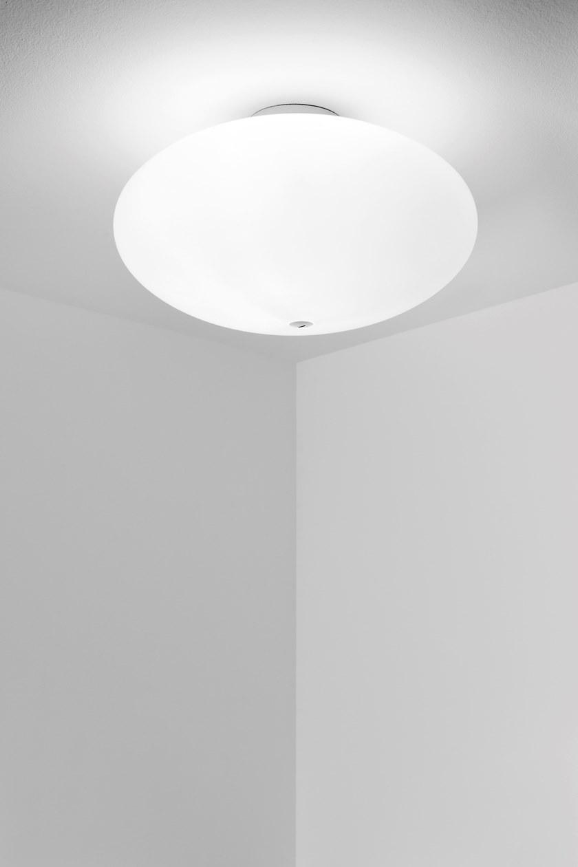 Estiluz Потолочный светильник из сатинированного стекла Nèbula T-3133 Nebula - Вид №3