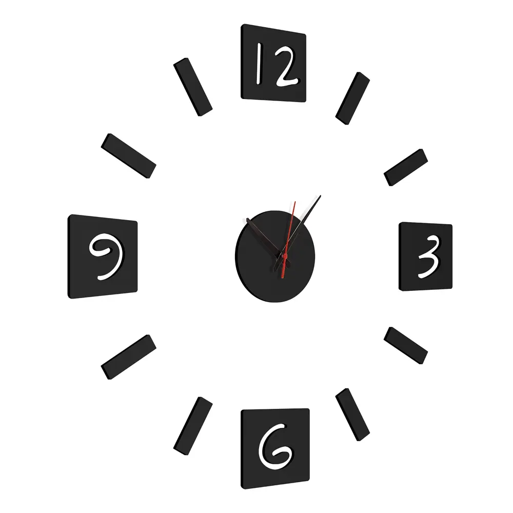 Часы настенные Постер-лайн 70805 ø80 см цвет черный Настенные часы STLM-2105018 - Вид №2