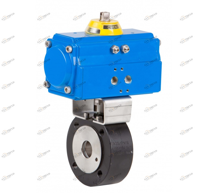 GENEBRE 5105 10 160 1 piece full bore ball valve mounting between flanges PN-16 - wafer type 