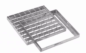 Dakota Решетка квадратная с рамой из оцинкованной стали Griglie elettrosaldate e sigilli