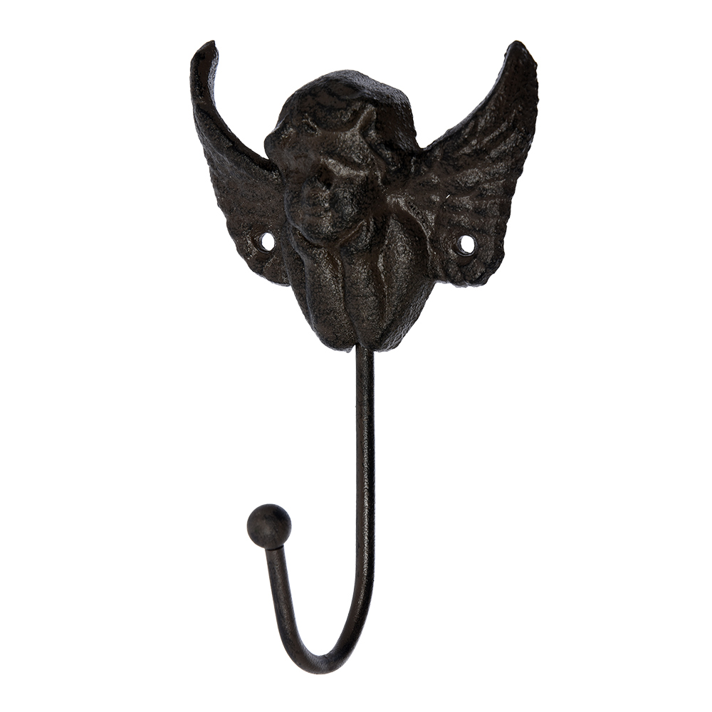 Крючок настенный черный 13,5 см "Ангел" BLUMEN HAUS АНГЕЛЫ 00-3971621 Черный  - Вид №3
