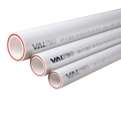 VTp.700.FB20.32 Полипропиленовая труба, армированная стекловолокном VALTEC PP-FIBER PN 20 Valtec 32 мм, по 2 м 