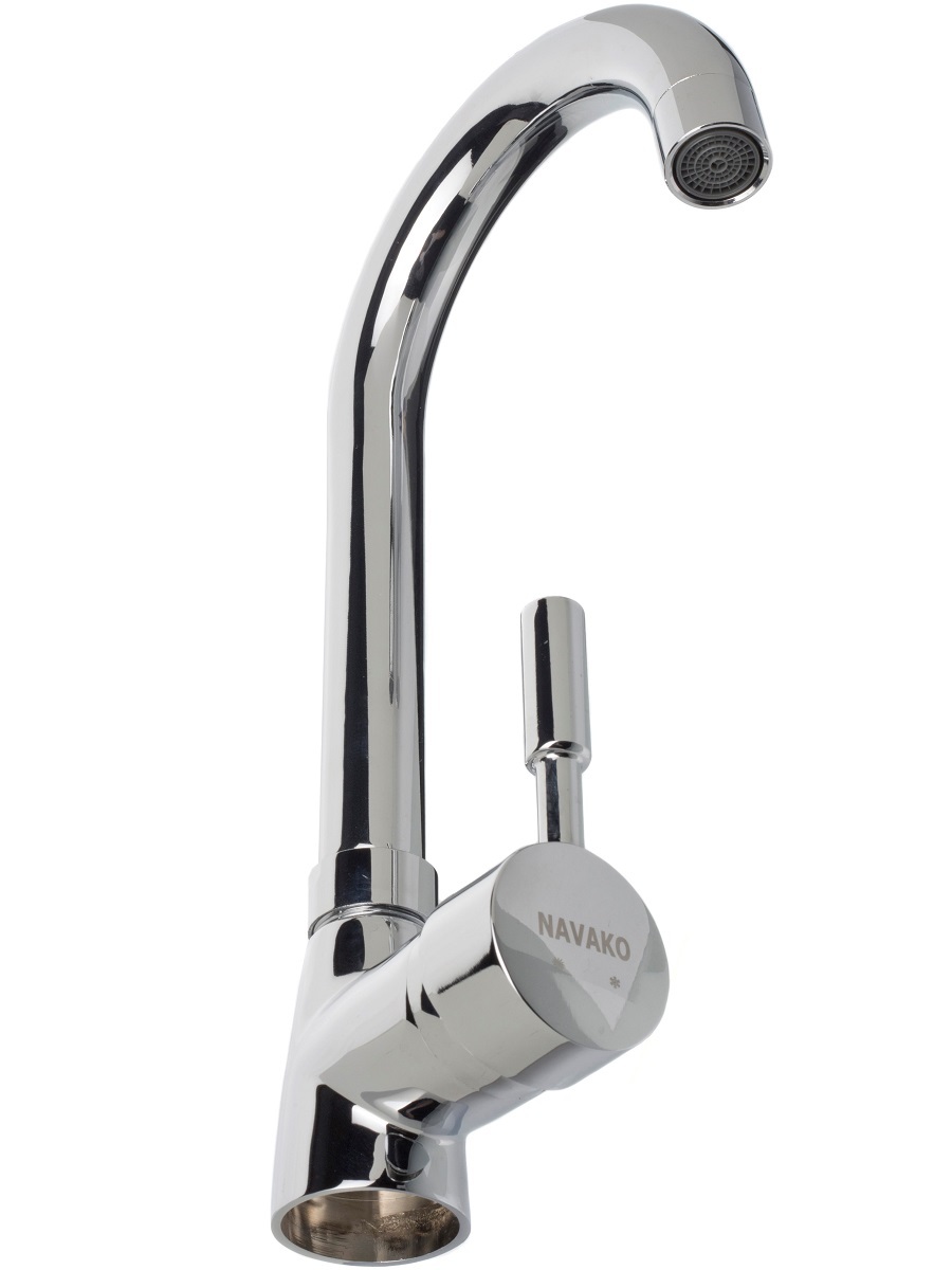 Смеситель для кухни Navako Cascade хром NAVAKO 14005 - Вид №2